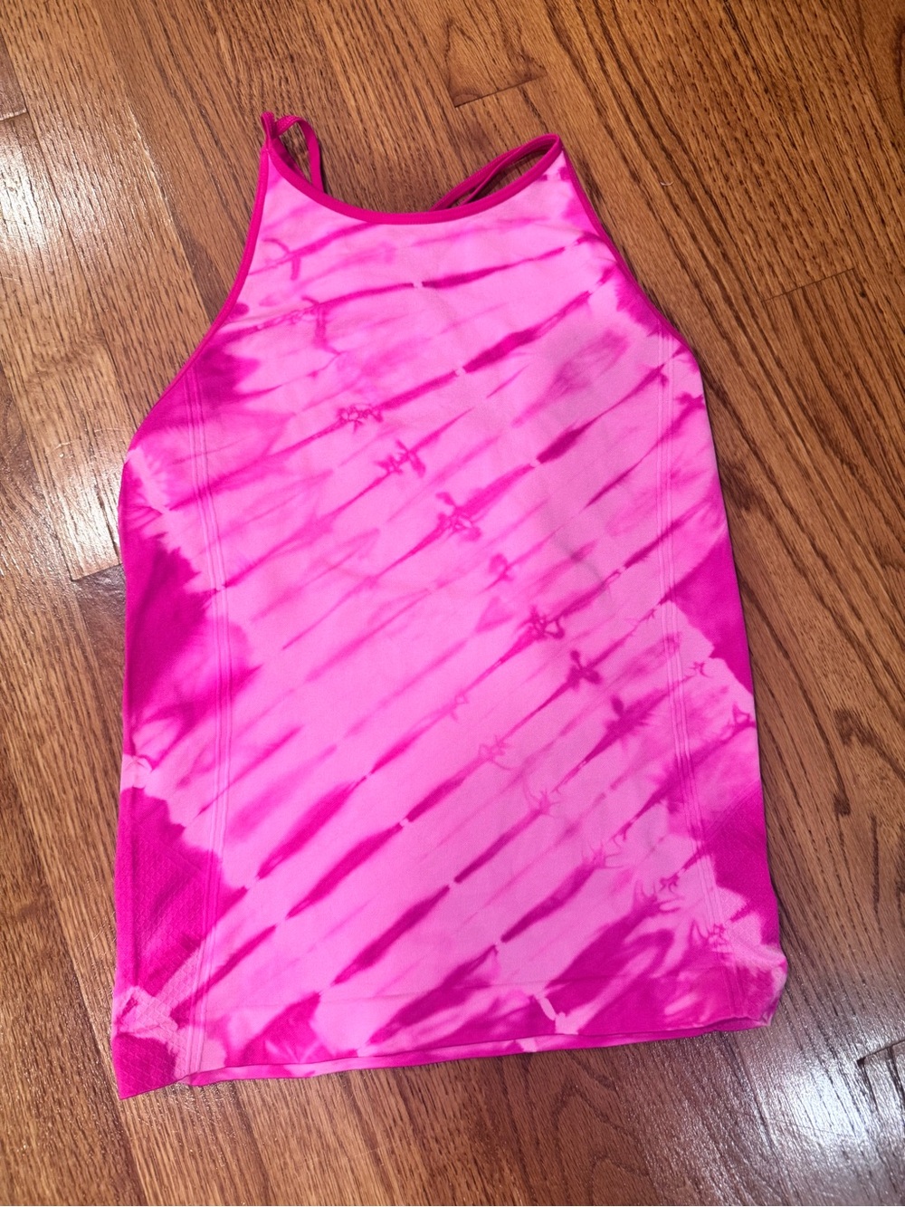 all in motion Bright Pink Tie-Dye Tank Top